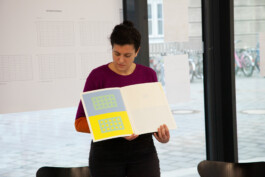 Anna Schapiro, I PREFER TO SEE WITH CLOSED EYES Seminar at the Muthesius Kunsthochschule Kiel, 2017/2018