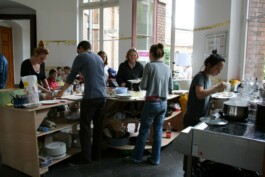 Anna Schapiro, Kolleg für studentischen Austausch und gutes Essen (Collective for Student Exchange and Good Food), 2009-2011