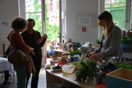 Anna Schapiro, Kolleg für studentischen Austausch und gutes Essen (Collective for Student Exchange and Good Food), 2009-2011