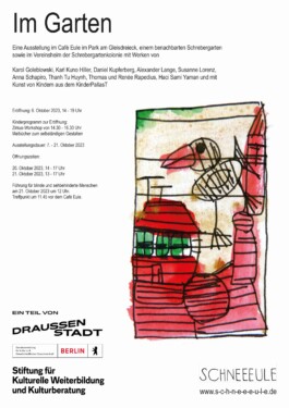 Anna Schapiro, Im Garten, 2023