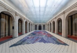 Anna Schapiro, Offene Geheimnisse I (Open Secrets I), (Blue Violet, Indigo, Payne's Grey, Slate Grey, Bordeaux, Burnt Sienna, Yellow Ochre, genuine Indigo, Iron Oxide Red, Bohemian Green Earth), 2023, photo: Vlad Lucian Anna Schapiro, visual artist, writer and editor based in Berlin