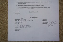 Anna Schapiro, SCHENKUNGSVEREINBARUNG (GIFT AGREEMENT) , 2018