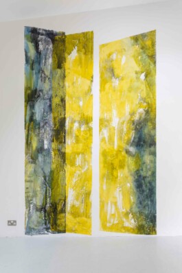 Anna Schapiro, TOMORROW (GORSE, PAYNE`S GREY, SLATE GREY, VIOLET, INDIGO), 2023, photo: Josef Konczak