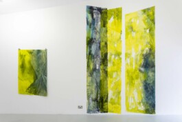 Anna Schapiro, TOMORROW (GORSE, PAYNE`S GREY, SLATE GREY, VIOLET, INDIGO), 2023, photo: Josef Konczak