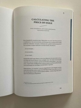 Anna Schapiro, Exile. Ein Kunstheft, Jalta, 2019